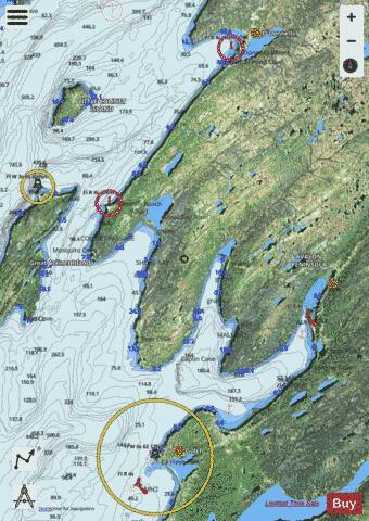 St. Mary's Harbour and Adjacent Anchorages/et mouillages adjacents Marine Chart - Nautical Charts App - Satellite