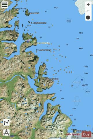 Osborne Point to Cape Kakkiviak Marine Chart - Nautical Charts App - Satellite