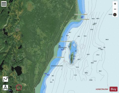 Ile aux Oeufs Mouillages\Anchorages Marine Chart - Nautical Charts App - Satellite