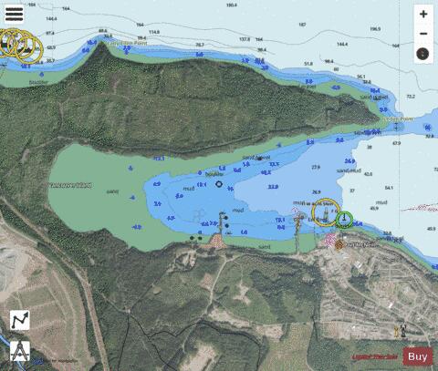 Port McNeil Marine Chart - Nautical Charts App - Satellite