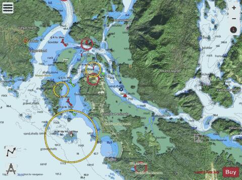 Tofino Marine Chart - Nautical Charts App - Satellite