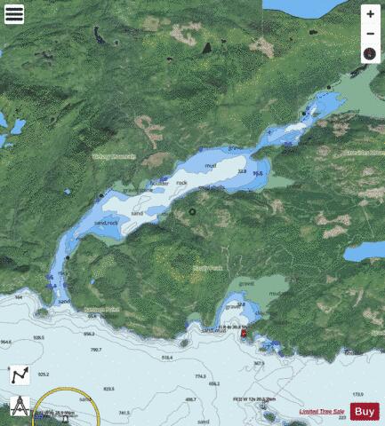 Port Neville Marine Chart - Nautical Charts App - Satellite