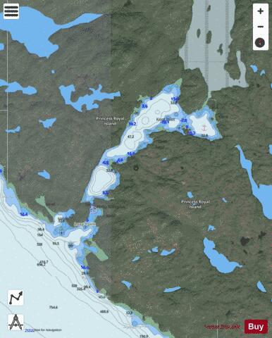 Kent Inlet Marine Chart - Nautical Charts App - Satellite