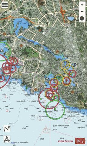 Victoria Harbour Marine Chart - Nautical Charts App - Satellite