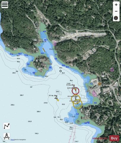 Lund Marine Chart - Nautical Charts App - Satellite
