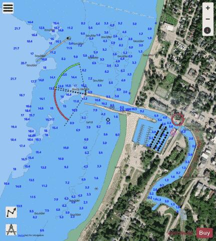 Kincardine Marine Chart - Nautical Charts App - Satellite