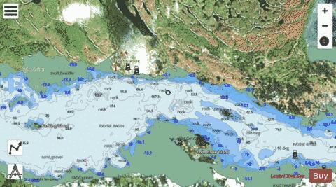 Kangirsuk Marine Chart - Nautical Charts App - Satellite