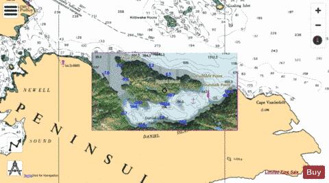 Daniel Island Harbour Marine Chart - Nautical Charts App - Satellite