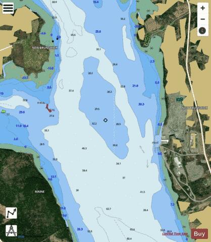 Todd's Point Marine Chart - Nautical Charts App - Satellite
