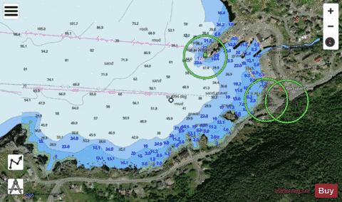 Portugal Cove Marine Chart - Nautical Charts App - Satellite