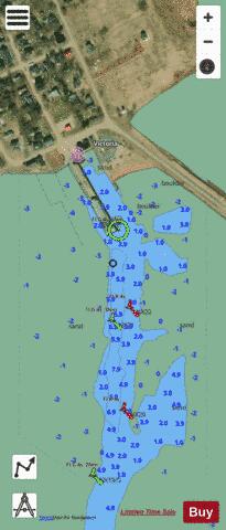 Victoria Wharf Marine Chart - Nautical Charts App - Satellite