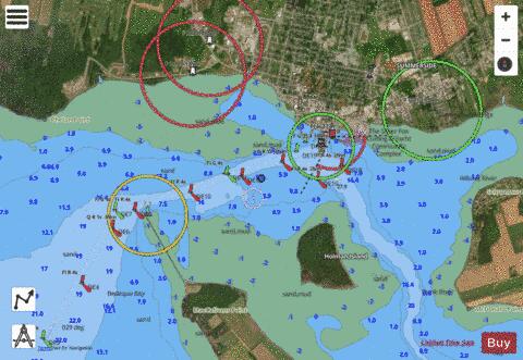 Summerside Harbour Marine Chart - Nautical Charts App - Satellite