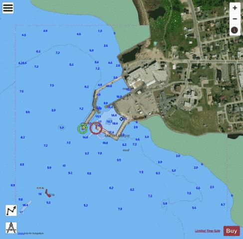 Lameque Marine Chart - Nautical Charts App - Satellite