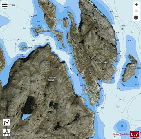 Battle Harbour Marine Chart - Nautical Charts App - Satellite