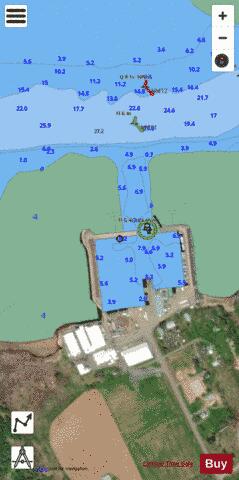 Beach Point Marine Chart - Nautical Charts App - Satellite