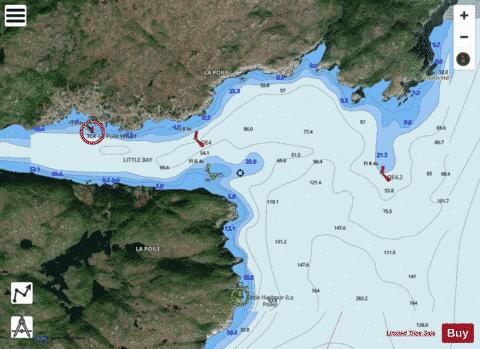 La Poile Marine Chart - Nautical Charts App - Satellite