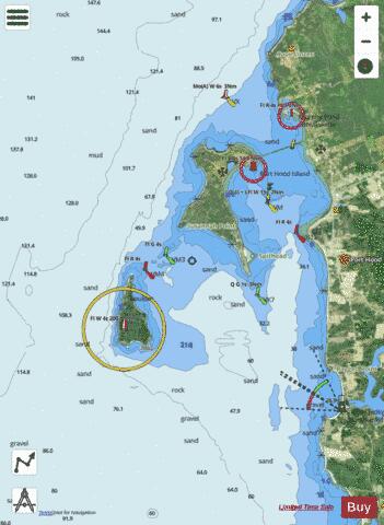Port Hood Marine Chart - Nautical Charts App - Satellite