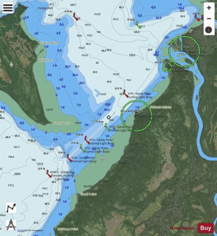 CA_CA576740 Marine Chart - Nautical Charts App - Satellite