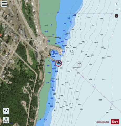 Saint-Simeon Marine Chart - Nautical Charts App - Satellite
