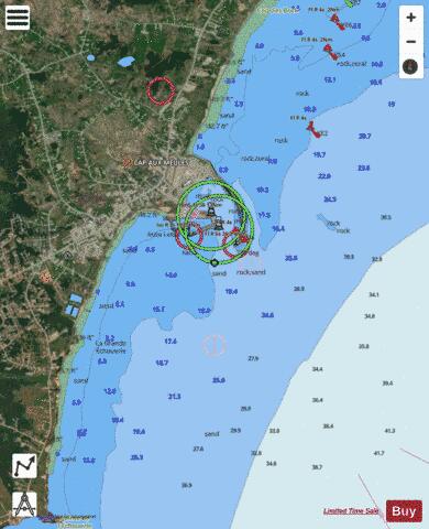 Cap-aux-Meules Marine Chart - Nautical Charts App - Satellite