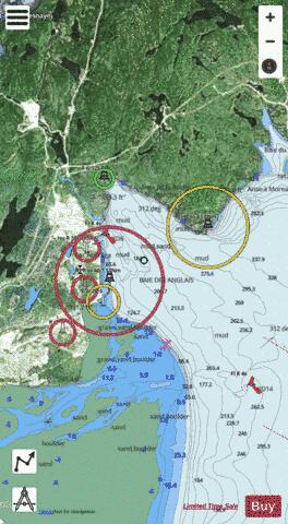 Baie-Comeau Marine Chart - Nautical Charts App - Satellite