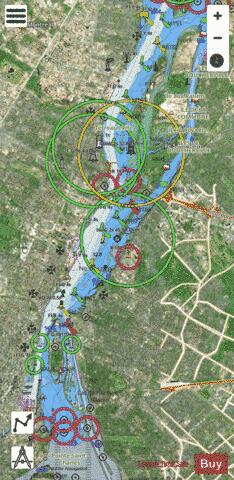 Port de Montreal\Montreal Est to\a Point Victoria Marine Chart - Nautical Charts App - Satellite