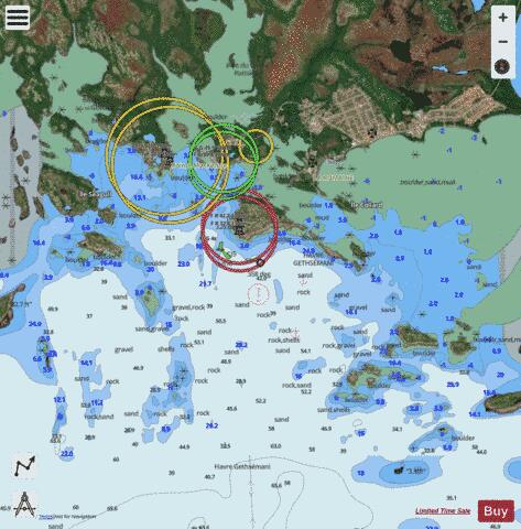 Havre Geths\xE9mani Marine Chart - Nautical Charts App - Satellite