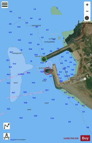 Ile d'Entree Marine Chart - Nautical Charts App - Satellite