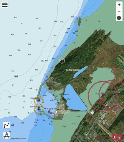 Port de Gros-Cacouna Marine Chart - Nautical Charts App - Satellite