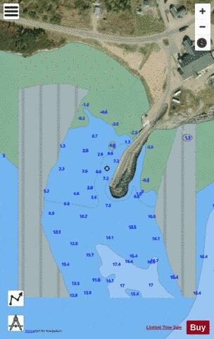 Baie-Trinité Marine Chart - Nautical Charts App - Satellite