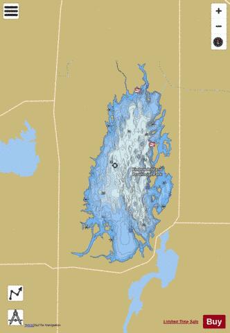 Lake Newell Marine Chart - Nautical Charts App - Satellite