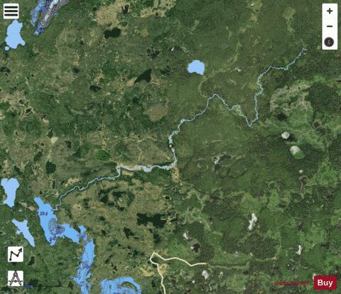 East Angling Lake depth contour Map - i-Boating App - Satellite