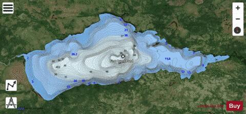First Burnt Pond depth contour Map - i-Boating App - Satellite