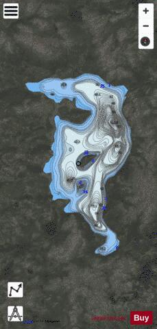 Lake Karen depth contour Map - i-Boating App - Satellite