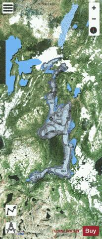 Iglusuataliksuak Lake depth contour Map - i-Boating App - Satellite