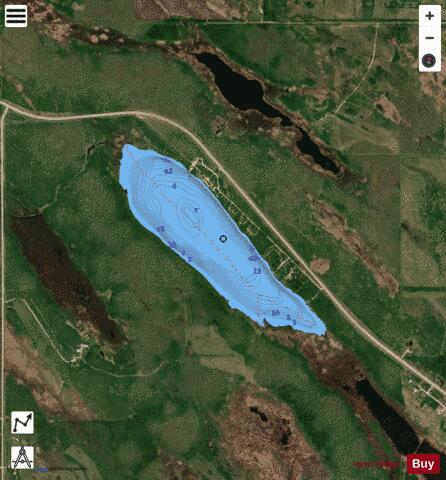 Norris Lake depth contour Map - i-Boating App - Satellite