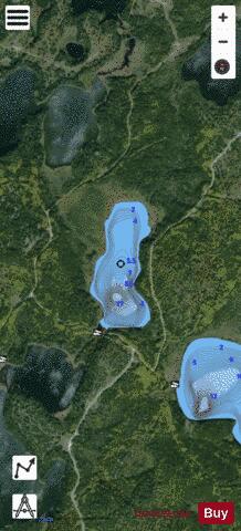 6J29 (White River) depth contour Map - i-Boating App - Satellite