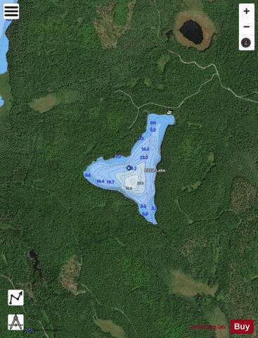Little Lake depth contour Map - i-Boating App - Satellite