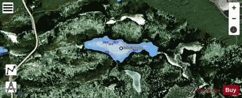 Pickering Lake depth contour Map - i-Boating App - Satellite