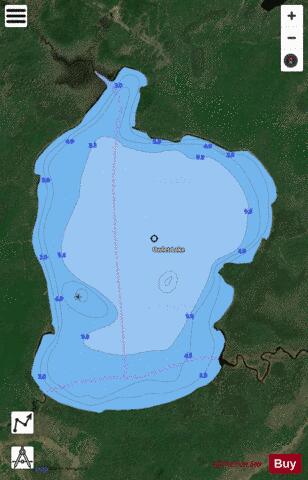 Owlet Lake depth contour Map - i-Boating App - Satellite
