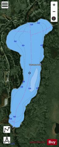 Torrance Lake depth contour Map - i-Boating App - Satellite