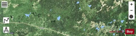 Boyle Lake depth contour Map - i-Boating App - Satellite
