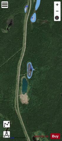 Lake No. 9 depth contour Map - i-Boating App - Satellite