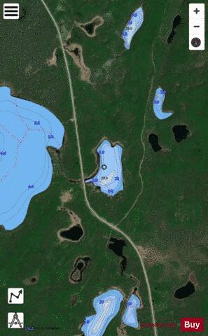 CA_ON_V_103409911 depth contour Map - i-Boating App - Satellite