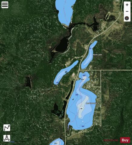 CA_ON_V_103409924 depth contour Map - i-Boating App - Satellite