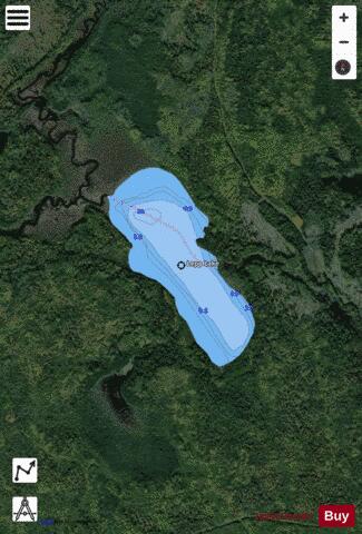 Lepp Lake depth contour Map - i-Boating App - Satellite