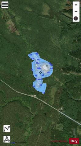 Dunmore Lake depth contour Map - i-Boating App - Satellite