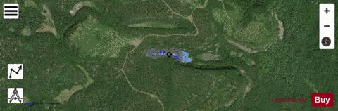 Twin Mountain Lake depth contour Map - i-Boating App - Satellite