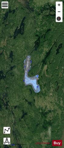Limit Lake depth contour Map - i-Boating App - Satellite
