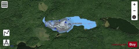 Loch Muich depth contour Map - i-Boating App - Satellite